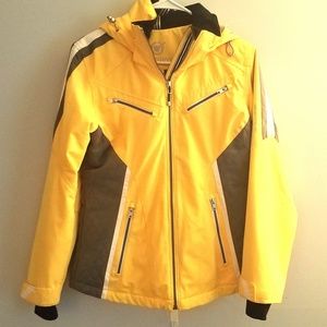 Obermeyer Women's Ski Jacket - Yellow, Size 6